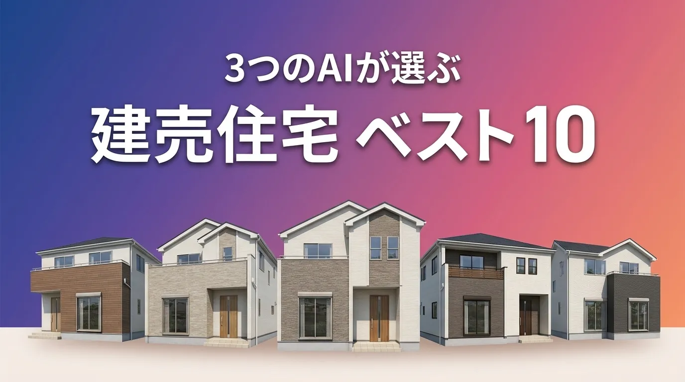 2026年6月版建売住宅おすすめAIランキング