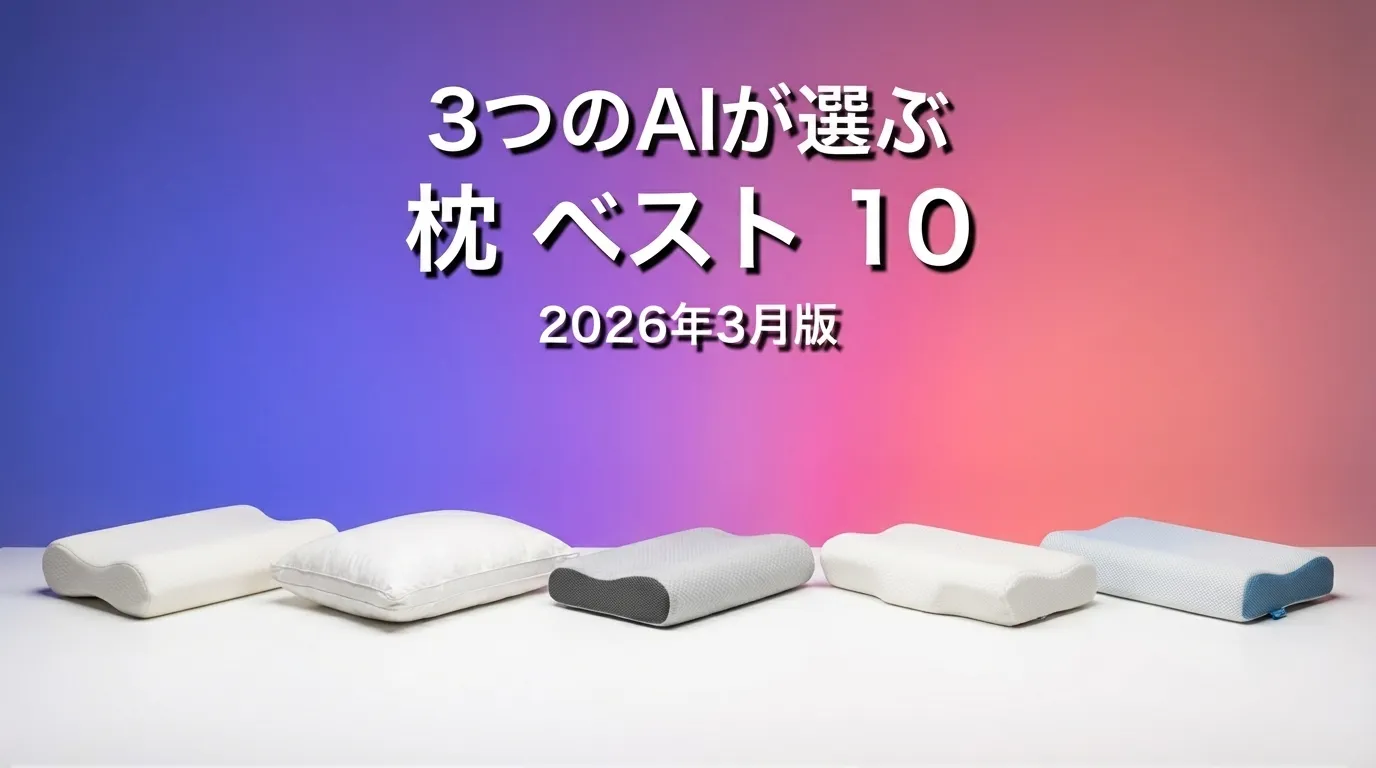 2026年6月版枕おすすめAIランキング